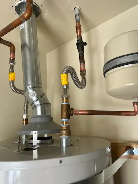 Water heater installation and plumbing repair in Wegener Terrace